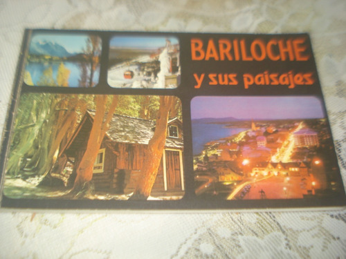 Bariloche Y Sus Paisajes. 62 Fotos Postales. Edicolor.