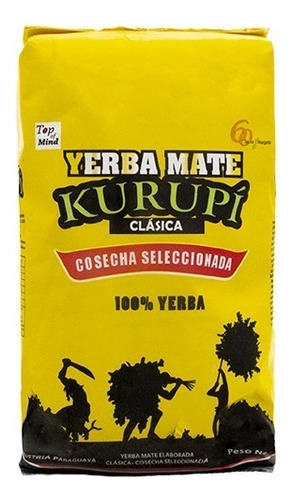 Erva Mate Para Terere Kurupi - Sabor Classico - 500g