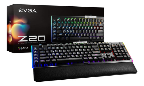 Evga Z20 Rgb Teclado Mecánico Óptico Juegos Usb, Mecánicos