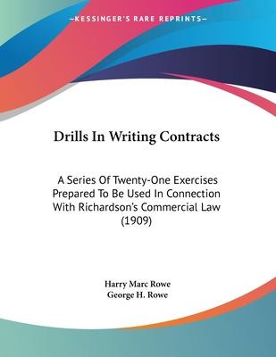 Libro Drills In Writing Contracts : A Series Of Twenty-on...