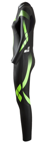 Imagen 5 de 8 de Traje Neoprene Triatlón Natación Arena Triwetsuit Fina Mujer