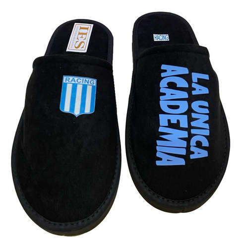 Pantuflas Chinelas Estampadas De Futbol Equipos Racing