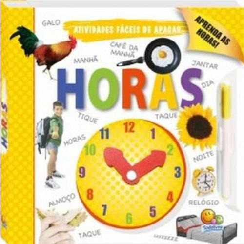 Atividades Faceis De Apagar - Horas, De Company, The Book., Vol. Infantil. Editora Todolivro, Capa Mole Em Português, 20