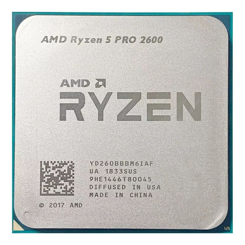 Procesdador Amd Ryzen 5 Pro 2600 Am4, 6 Nucleos