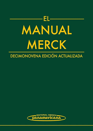 El Manual Merck 19 Ed.