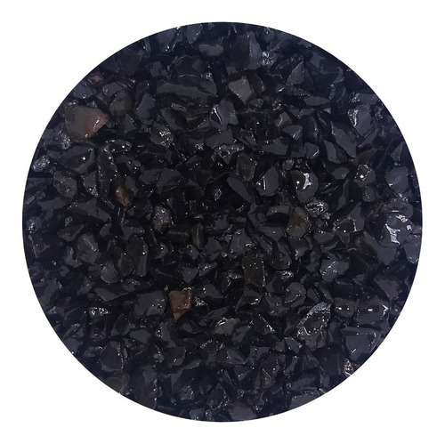 Pedras Ornamentais Pedrisco Preto 4,0kg