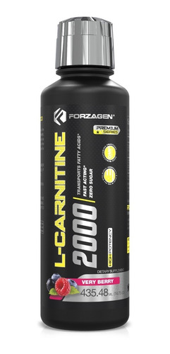 Imagen 4 de 6 de L- Carnitina 2000 Forzagen Líquida Con Vitamina B6 30serv