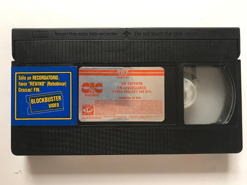 Vhs Ferris Bueller Day Off Un Experto En Diversiones Matthew (Usado)