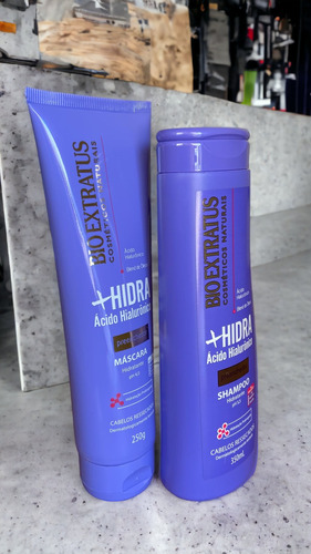 Kit Bio Extratus Shampoo Mascara Hidratante + Hidra 350 Ml