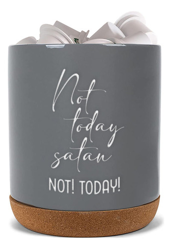 Elanze Designs Not Today Satan Grey - Soporte Para Cápsulas