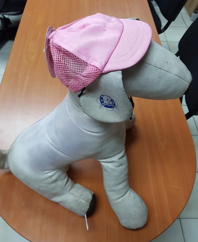 Gorra De Nylon Penn Plax Para Perros Talla Unica Rosada