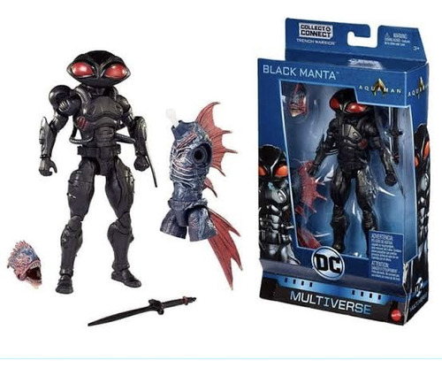 Mattel Figura Black Manta Aquaman