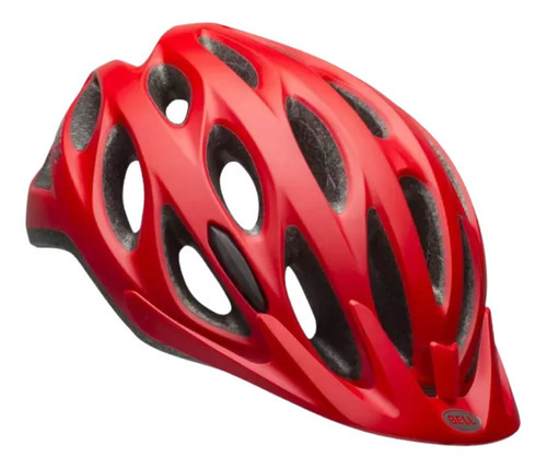 Timbre de bicicleta y bicicleta Capacete para bicicleta, color rojo, tamaño G