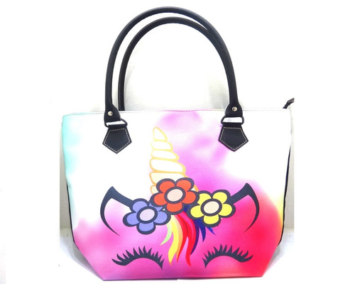 Cartera Bolso Bandolero Mayor Detal Unicornio Mujer Jean