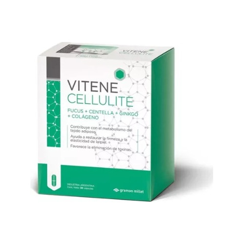 Vitene Anti Celulitis Restaura Firmeza De Tejidos X 30 Compr