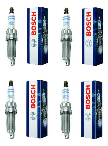 4 Bujias Bosch Bmw Doble Platino 135i 328i X5 X6 550i X5 X6