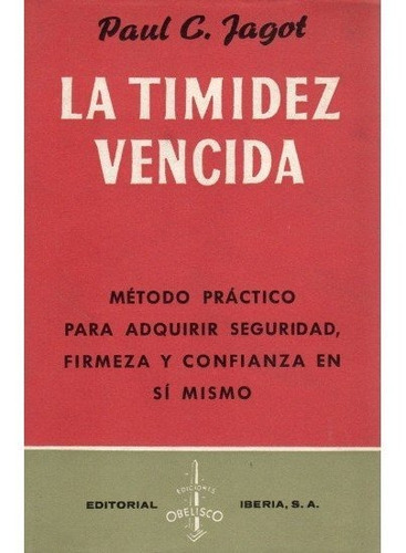 Libro Timidez Vencida,la