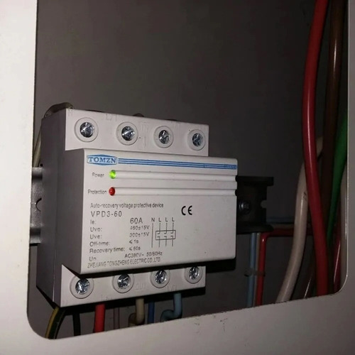 Relé Sobre Bajo Voltaje Trifásico Vpd3-60 Auto Re Conectador