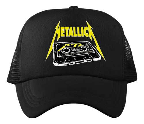 Gorra Negra Metallica Tour 2024 Unitalla Ajustable