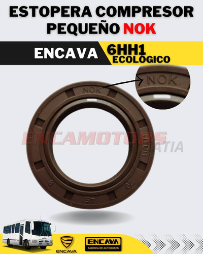 Estopera Compresor Pequeño Encava 6hh1 Ecologico 