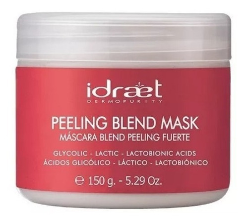 Peeling Blend Mask Idraet Máscara Peeling Fuerte Nutritiva