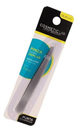 10 Pza Pinza Para Depilar Cosmetic Lab Total Beauty Punta Cu
