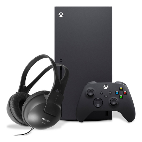 Microsoft Xbox Series X 1tb Negro Más Audifonos