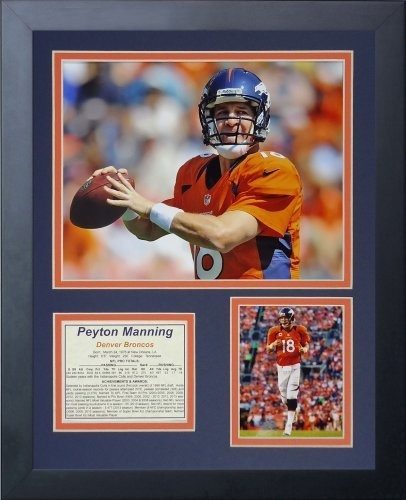 Legends Never Die Peyton Manning Collage De Fotos Enmarcadas