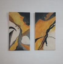 Comprar Cuadro Pintado A Mano Con Texturas Decorativo Abstracto Arte
