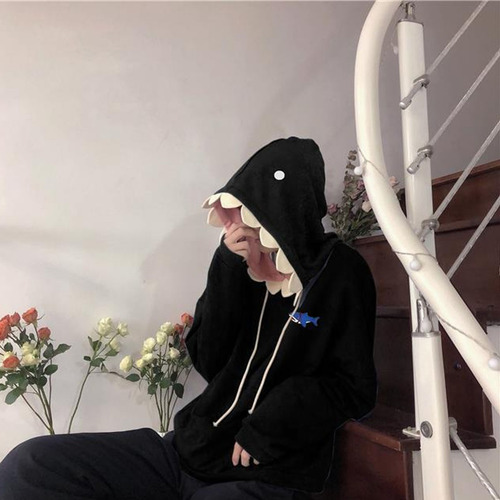 Sudadera Con Capucha De Tiburón Para Ropa Casual Diaria