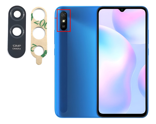 Lente Vidrio Visor Para Cámara Trasera Xiaomi Retmi 9a