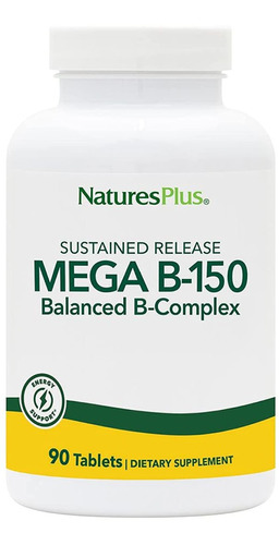 Nature 's Plus  mega B-150 liberación Sostenida  90 tablet