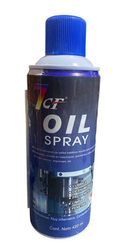 Aceite Lubricante Quita Oxido En Spray Aerosol 420ml 7cf Pg 