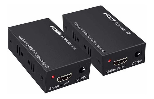 Extender Hdmi A Rj45 Cat 5/6 Extender A 60 Mts