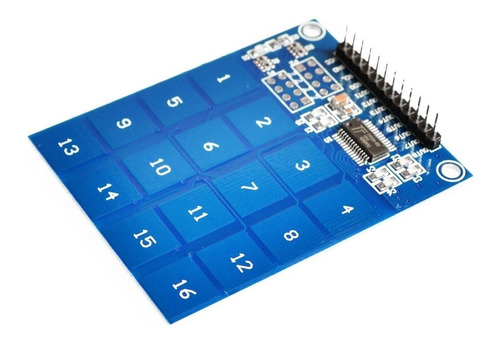 Teclado Matricial Touch Pad Ttp229 16 Teclas Arduino Nubbeo