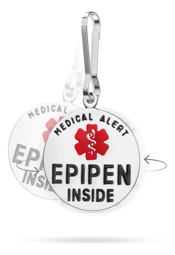 Divoti 125 Epipen De Acero Inoxidable De Dos Caras (1 En El