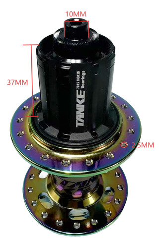 Mazas Tronadoras Mtb 36 Hoyos Hg 7-12v Aluminio 7-12 Speed