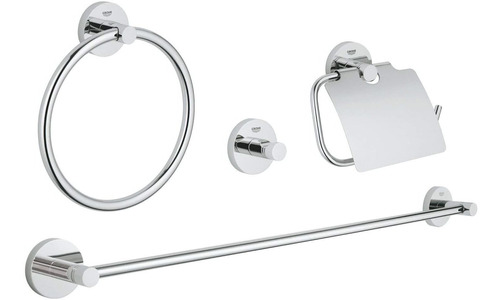 Grohe   Essentials Master - Juego De Accesorios De Baño (4 