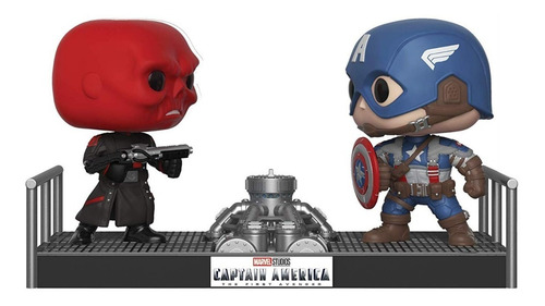 Movie Moments Marvel Capt America Red Skull