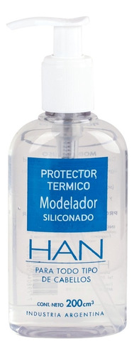 Protector Termico Capilar Modelador Siliconado Han 200cc