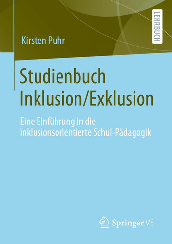 Libro: Studienbuch Eine Einführung In Die Schul-pädagogik
