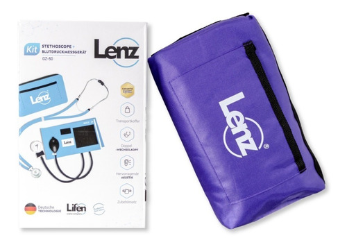 Kit Tensiometro Manual + Fonendoscopio Rappaport Lenz