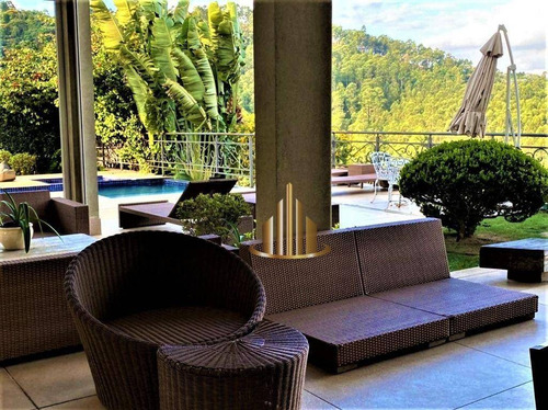 Casa Com 4 Suítes À Venda, 1100m² Por R$ 10.500.000 - Tamboré 10 - Santana De Parnaíba/sp - Ca2472
