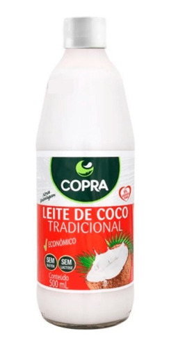 Leite De Coco Culinario Tradicional Copra Pet 500ml 