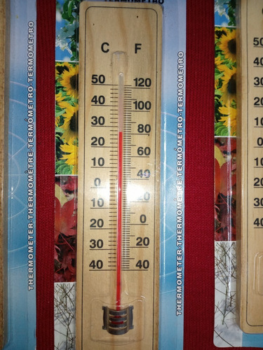 Termómetros De Pared Ambiental Madera