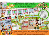 Comprar La Granja De Zenon Papeles Fondos Imagenes Png Fuentes Props