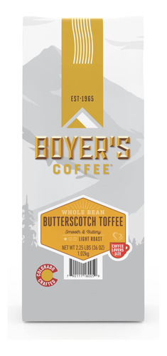 Boyer's Coffee Butterscotch - Cafe De Caramelo Con Sabor A T