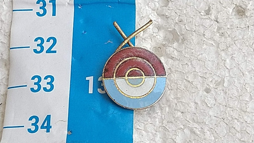 Insignia Emblema Pin Ejercito Escarapela Instructor Tiro  #6
