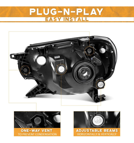 Conjunto De Faros De Weelmoto Compatible Con Conjuntos De Fa