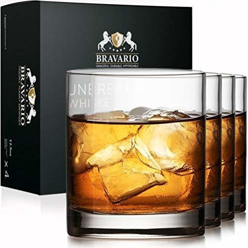 Vasos De Whisky De Plastico Tritan Irrompibles Bravario | Ro